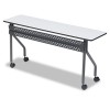 OFFICEWORKS MOBILE TRAINING TABLE, 60W X 18D X 29H, GRAY