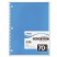 SPIRAL BOUND NOTEBOOK, COLLEGE RULE, 8 X 10-1/2, WHITE, 1  SUBJECT 70 SHEETS/PAD