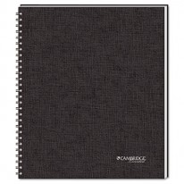 CAMBRIDGE LIMITED  BUSINESS NOTEBOOK, RULED, LETTER, WHITE, 80 SHEETS/PAD