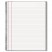 CAMBRIDGE 1-SUBJECT WIREBOUND BUSINESS NOTEBOOK, LGL RULE, LTR, WE, 80 PAGES