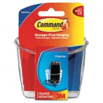 RECHARGING STATION WITH COMMAND STRIPS, CLEAR