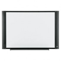 MELAMINE DRY ERASE BOARD, 36 X 24, WHITE, GRAPHITE FRAME