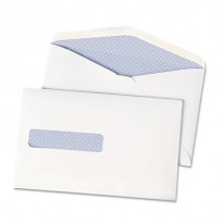 WINDOW POSTAGE SAVING ENVELOPE, 28LB., WHITE, 500/BOX