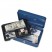 STEELMASTER PERSONAL SECURITY BOX, 9-3/4W X 7H X 3-1/2D, 2 KEYS, BLUE