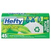 RENEW RECYCLED KITCHEN & TRASH BAGS, 13 GAL, .9MIL, 24 X 27 1/4, WE, 45 BAGS/BOX
