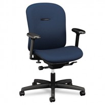 MIRUS SERIES LOW-BACK SYNCHRO-TILT CHAIR, MARINER FABRIC UPHOLSTERY