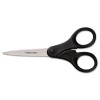 RECYCLED SCISSORS, 7 IN. LENGTH, STRAIGHT, BLACK