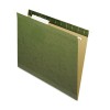 REINFORCED HANGING FILE FOLDERS, 1/3 TAB, KRAFT, LETTER, STANDARD GREEN, 25/BOX