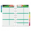 GARDEN PATH DATED TWO-PAGE-PER-WEEK ORGANIZER REFILL, 5-1/2 X 8-1/2, 2013