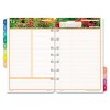 GARDEN PATH DATED TWO-PAGE-PER-DAY ORGANIZER REFILL, 5-1/2 X 8-1/2, 2013