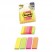 PAGE MARKERS, FIVE NEON COLORS, 5 PADS OF 100 STRIPS/EACH, 500/PACK