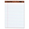 THE LEGAL PAD RULED PERFORATED PADS, 8 1/2 X 11 3/4, WHITE, 50 SHEETS/PAD