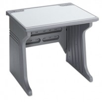 ASPIRA MODULAR DESK, RESIN, 34W X 28D X 30H, CHARCOAL