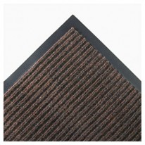 NEEDLE RIB WIPE & SCRAPE MAT, POLYPROPYLENE, 36 X 120, BROWN