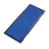 DISPLAY SYSTEM OPTIONAL HEADER PANEL, FABRIC, 24 X 10, BLUE/GRAY/BLACK PVC FRAME