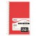 SPIRAL BOUND NOTEBOOK, COLLEGE RULE, 6 X 9-1/2, WHITE, 3 SUBJECT 150 SHEETS/PAD