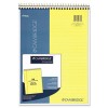 CAMBRIDGE PREMIUM WIREBOUND LEGAL PAD, LEGAL RULE, LETTER, CANARY, 70 SHEETS/PAD