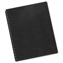 EXECUTIVE PRESENTATION BINDING SYSTEM COVERS, 11-1/4 X 8-3/4, BLACK, 200/PACK