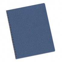 LINEN TEXTURE BINDING SYSTEM COVERS, 11-1/4 X 8-3/4, NAVY, 200/PACK