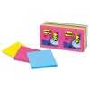 POP-UP REFILLS, 3 X 3, FIVE NEON COLORS, 12 100-SHEETS, PADS/PACK