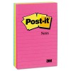 ORIGINAL PADS IN NEON COLORS, 4 X 6, LINED, 3 NEON COLORS, 3 100-SHEET PADS/PACK