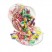 ALL TYME FAVORITE ASSORTED CANDIES AND GUM, 2LB PLASTIC TUB