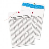 WHITE KRAFT INTEROFFICE ENVELOPE, 10 X 13, 100/BOX