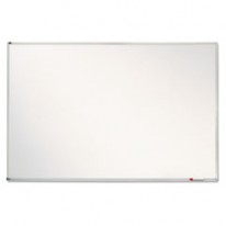 PORCELAIN MAGNETIC WHITEBOARD, ALUMINUM FRAME, 144 X 48