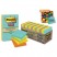 FARMERS MARKET SUPER STICKY NOTES CABINET PACK, 3 X 3, 24 70-SHEET PADS/PACK