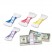 SELF-ADHESIVE CURRENCY STRAPS, BLUE, $100 IN DOLLAR BILLS, 1000 BANDS/BOX