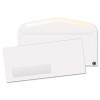 WINDOW ENVELOPE, CONTEMPORARY, #10, WHITE, RECYCLED, 500/BOX