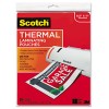 LETTER SIZE THERMAL LAMINATING POUCHES, 3 MIL, 11 1/2 X 9, 20/PACK