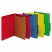 PRESSBOARD CLASSIFICATION FOLDERS, SIX FASTENERS, 2/5 CUT, LETTER, RED, 10/BOX