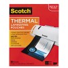 LETTER SIZE THERMAL LAMINATING POUCHES, 3 MIL, 11 1/2 X 9, 50/PACK