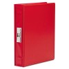 VARICAP6 EXPANDABLE 1 TO 6 POST BINDER, 11 X 8-1/2, RED