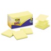 SUPER STICKY POP-UP REFILL, 2 X 2, CANARY YELLOW, 20 45-SHEET PADS/PACK