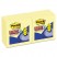 SUPER STICKY POP-UP REFILL, 3 X 3, CANARY YELLOW, 12 90-SHEET PADS/PACK