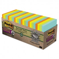 FARMERS MARKET SUPER STICKY NOTES CABINET PACK, 3 X 3, 24 70-SHEET PADS/PACK