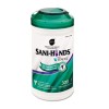 SANI-HANDS II SANITIZING WIPES, 7 1/2 X 5 1/2, 300/CANISTER