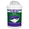 CLEANING WIPES, 6 X 10-1/2, GREEN, 90/CONTAINER