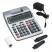 HR-100TM TWO-COLOR PORTABLE PRINTING CALCULATOR, 12-DIGIT LCD, BLACK/RED