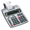 HR-150TM TWO-COLOR PRINTING CALCULATOR, 12-DIGIT LCD, BLACK/RED