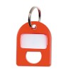 REPLACEMENT KEY TAGS, 3/4 X 1, PLASTIC, RED, 8/PACK