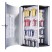 LOCKING KEY CABINET, 36-KEY, BRUSHED ALUMINUM, SILVER, 11 3/4 X 4 5/8 X 11