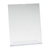 SUPERIOR IMAGE SIGN HOLDER W/POCKET, 8-1/2W X 11H, CLEAR