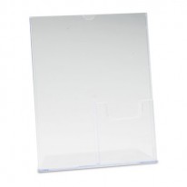 SUPERIOR IMAGE SIGN HOLDER W/POCKET, 8-1/2W X 11H, CLEAR