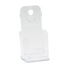 DOCUHOLDER FOR COUNTERTOP OR WALL MOUNT USE, 4-3/8W X 4-1/8D X 7-3/4H, CLEAR