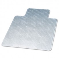 DURAMAT CHAIR MAT FOR LOW PILE CARPET, 36W X 48H, CLEAR