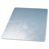 DURAMAT CHAIR MAT FOR LOW PILE CARPET, 46W X 60H, CLEAR