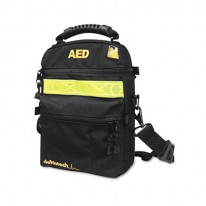 SOFT NYLON CARRYING CASE FOR LIFELINE AED DEFIBRILLATOR/ACCESSORIES, BLACK